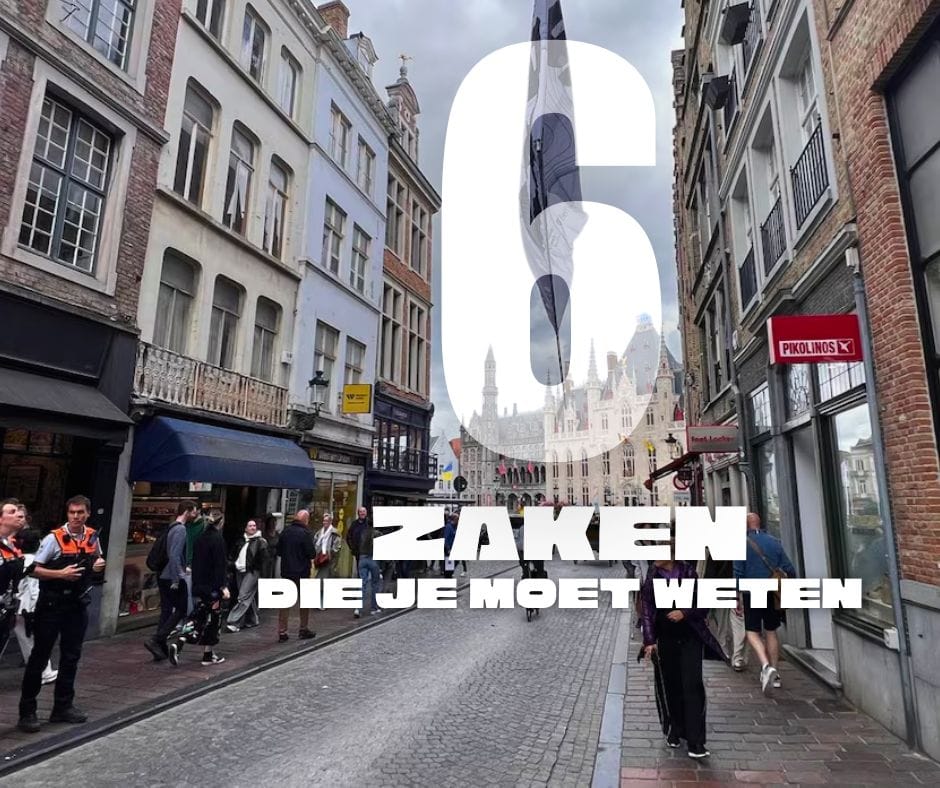 Wat verandert er vanaf 1 januari 2026 in Brugge? 6 zaken die je moet weten!